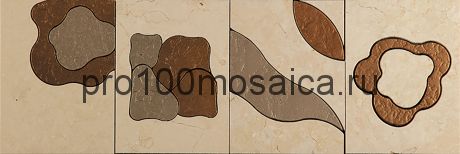 MF-1 Бордюр 305*100 серия MODERN FLOWER, размер, мм: 305*100*10 (Skalini)