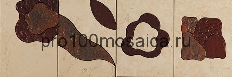 MF-3 Бордюр 305*100 серия MODERN FLOWER, размер, мм: 305*100*10 (Skalini)
