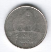 50 пенни 1991 г. Финляндия