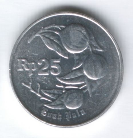 25 рупий 1994 г. Индонезия