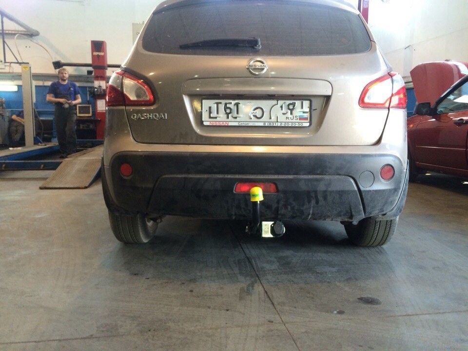 Фаркоп Лидер Плюс для NISSAN QASHQAI, QASHQAI +2 (Y10) 2008 - 2014 / 2014 - … г.в.