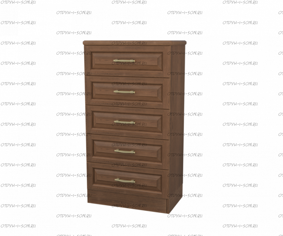 Комод узкий Эдем №1 Массив DreamLine (62х50х108,4)