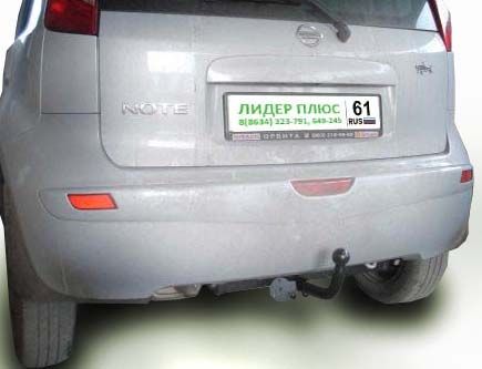 Фаркоп Лидер Плюс для NISSAN NOTE (E11) (хетчбек) 2005-...