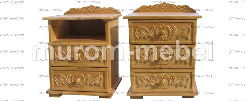 Тумба прикроватная Резная (40х30х60)