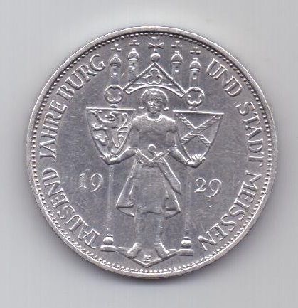3 марки 1925 г. Веймарская республика Германия