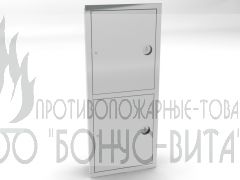 ШПК-320ВЗ шкаф пожарный из нержавеющей стали, с почтовым замком