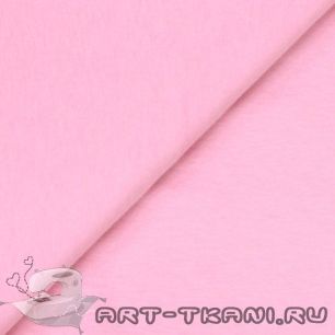Трикотажная ткань интерлок цвет  Розовый 50*30 см.