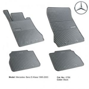 Коврики резиновые Mercedes E (W210) Frogum (Польша) - арт 0786