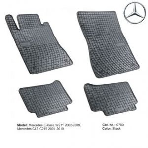 Коврики резиновые Mercedes E (W211) Frogum (Польша) - арт 0780