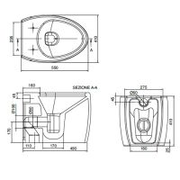 схема унитаза Scarabeo Moai 8606