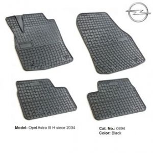 Коврики резиновые Opel Astra H Frogum (Польша) - арт 0694