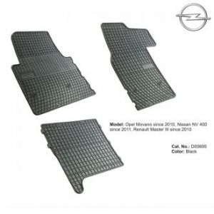 Коврики резиновые Opel Movano B Frogum (Польша) - арт d00695