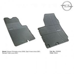 Коврики резиновые Opel Vivaro Frogum (Польша) - арт D00694