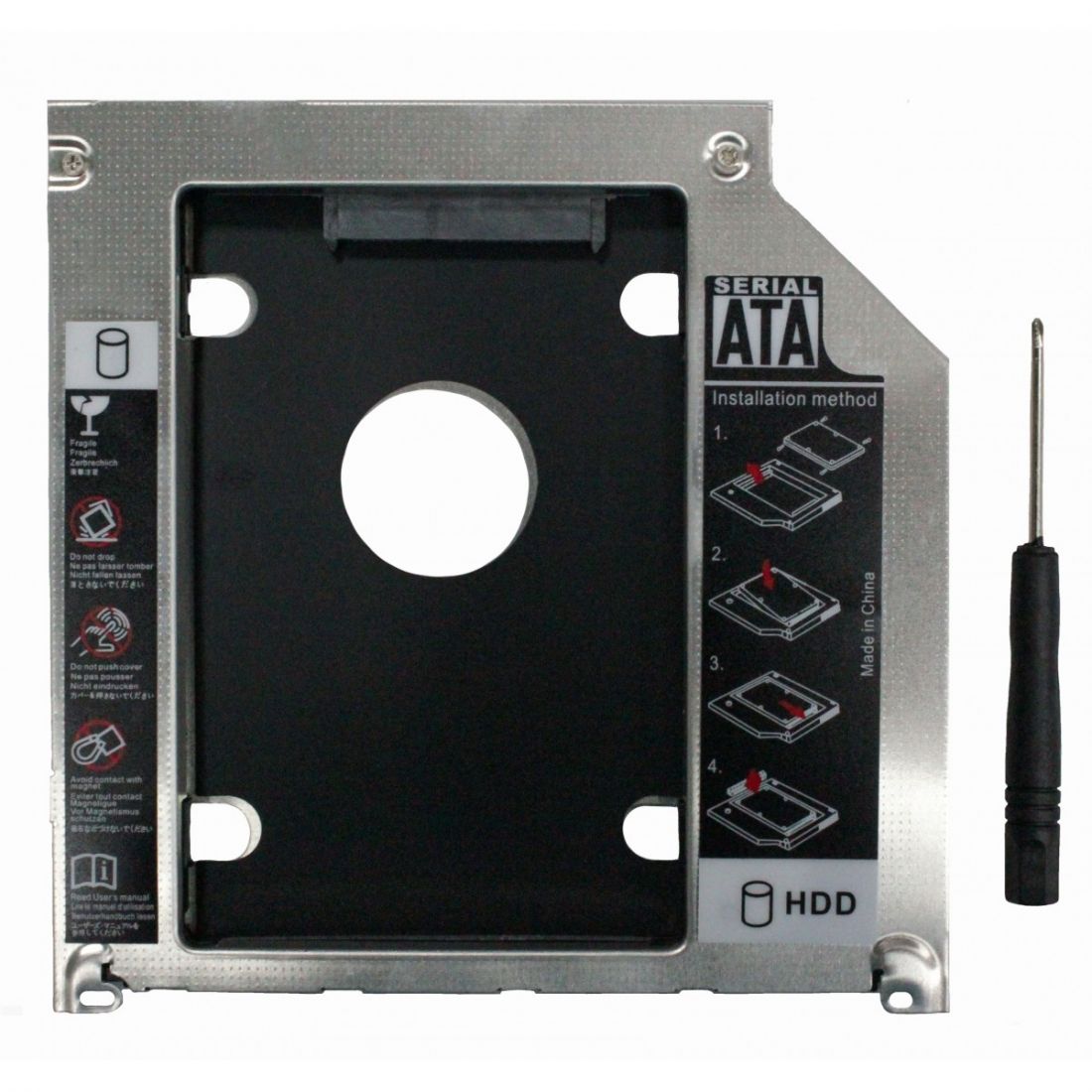 Оптибей 9.5mm SATA-mSATA для Apple Macbook