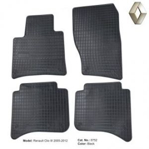 Коврики резиновые Renault Clio III Frogum (Польша) - арт 0752