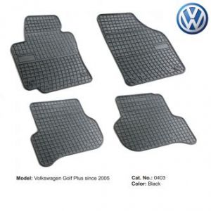 Коврики резиновые Volkswagen Golf V Plus Frogum (Польша) - арт 0403