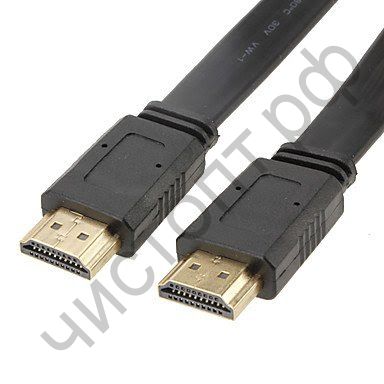 Кабель HDMI папа на HDMI папа 1,5м плоский OT-AVW07  v1.4