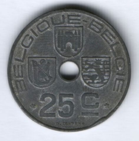 25 сантимов 1946 г. Бельгия