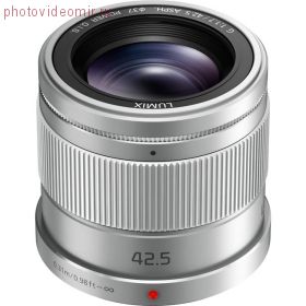 Объектив Panasonic Lumix H-HS043E-S 42.5mm f1.7 G Aspherical Power O.I.S. silver