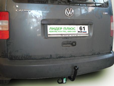 Фаркоп Лидер Плюс для VOLKSWAGEN CADDY (2KB) 2004-...