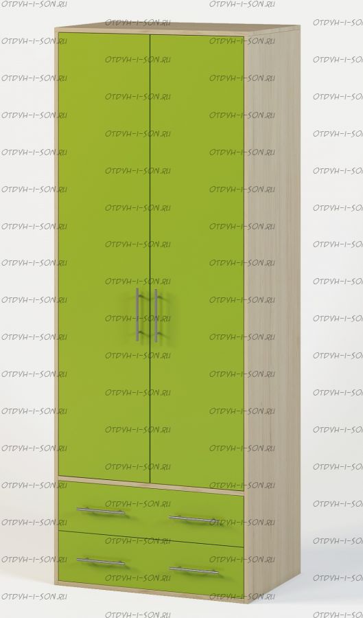 Шкаф двухдверный Милана 1.04 (75х52х200,2)