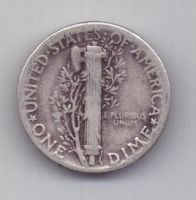 1 дайм 1945 г. США