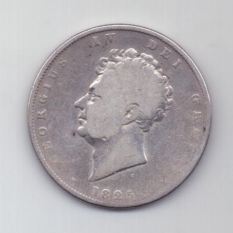 1/2 кроны 1825 г. Великобритания