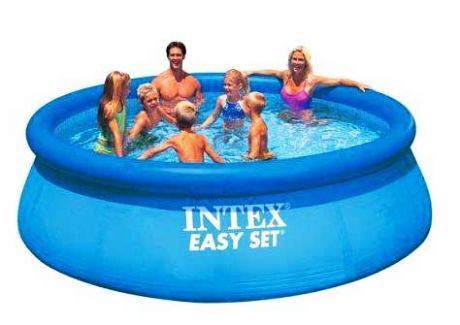 Надувной бассейн 396х84см, INTEX