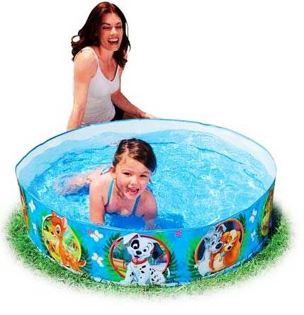 Бассейн ненадувной "Disney", INTEX (122х25 см)