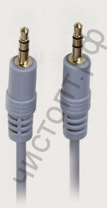 Кабель(3.5) папа-папа 3.5 stereo plug на 3.5 stereo plug Smartbuy стерео, аудио, 3,0 м, в пакете (KA333) AUX