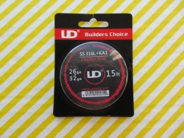 Youde UD SS316L + KA1 Clapton Wire 26ga+32ga