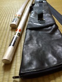 Чехол для бокена, дзе, танто из Японии (AIKI) модель - LEATHER