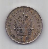 10 сантимов 1906 г. Гаити