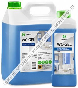 Средство для чистки сантехники «WC-Gel» 0,75л; 1л; 5кг.