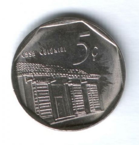 5 сентаво 2009 г. Куба