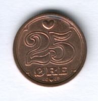 25 эре 1991 г. Дания