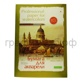 Папка для акварели А2 8л.Альт 4-083