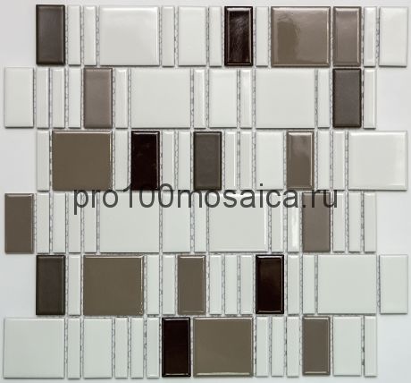 PS2348-12. Мозаика серия PORCELAIN, размер, мм: 300*300*5 (NS Mosaic)