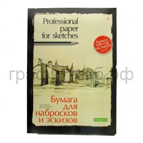 Папка для эскизов и набросков А3 20л.Альт 4-087