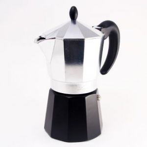 Гейзерная кофеварка Lagostina Samba на 6 чашек для кофе эспрессо и мокко (Италия)