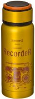 Термос Vetta жёлтый с рисунком Recorder