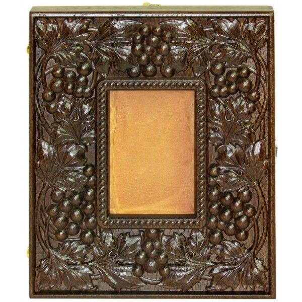 Киот из натуральной мореной березы для иконы (размер киота 225*175*60)