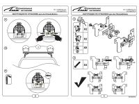 Багажник на крышу Opel Astra J, Lux, прямоугольные стальные дуги