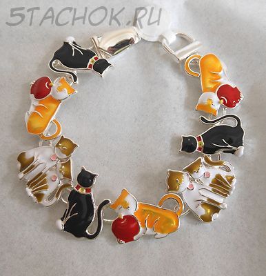 Браслет "Котики-1"