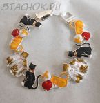 Браслет "Котики-1"