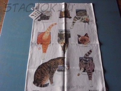 Полотенце-панно "Коты-непоседы"