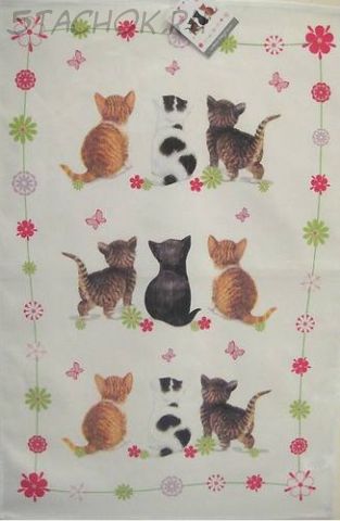 Полотенце-панно "Котята-1"