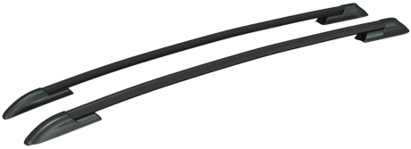 Рейлинги на Toyota Rav 4 III, чёрные