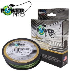 Леска плетёная Power Pro Super 8 Silk Aqua Green 135 м