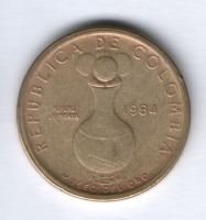 20 песо 1984 г. Колумбия